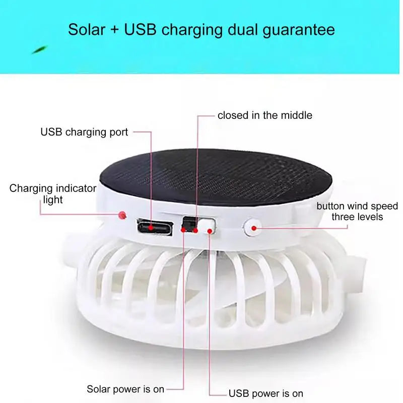 Hushtech Solar Cap Lifestyle