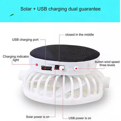 Hushtech Solar Cap Lifestyle